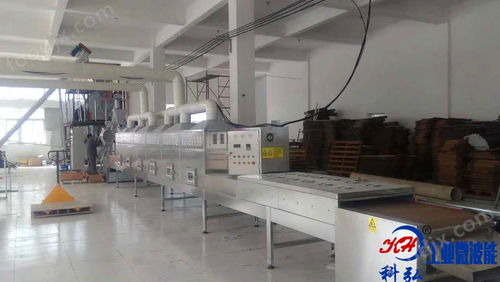 工業全自動化微波食品原料殺菌設備生產線
