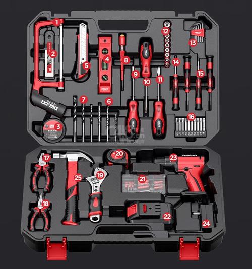 全能家居伴侶 8V雙速電鉆12件套，輕松搞定家用維修與DIY